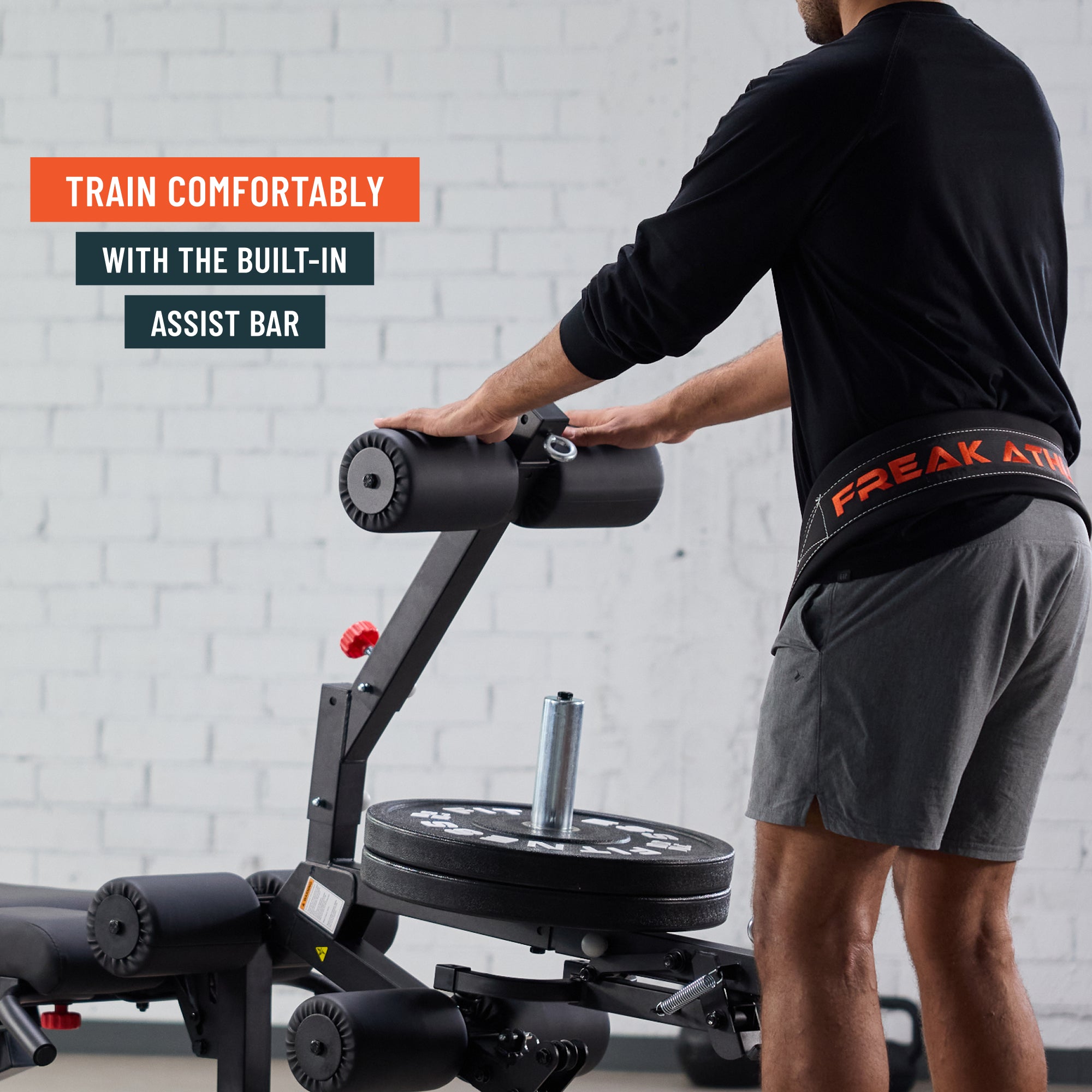 Accessoire pour squat avec ceinture