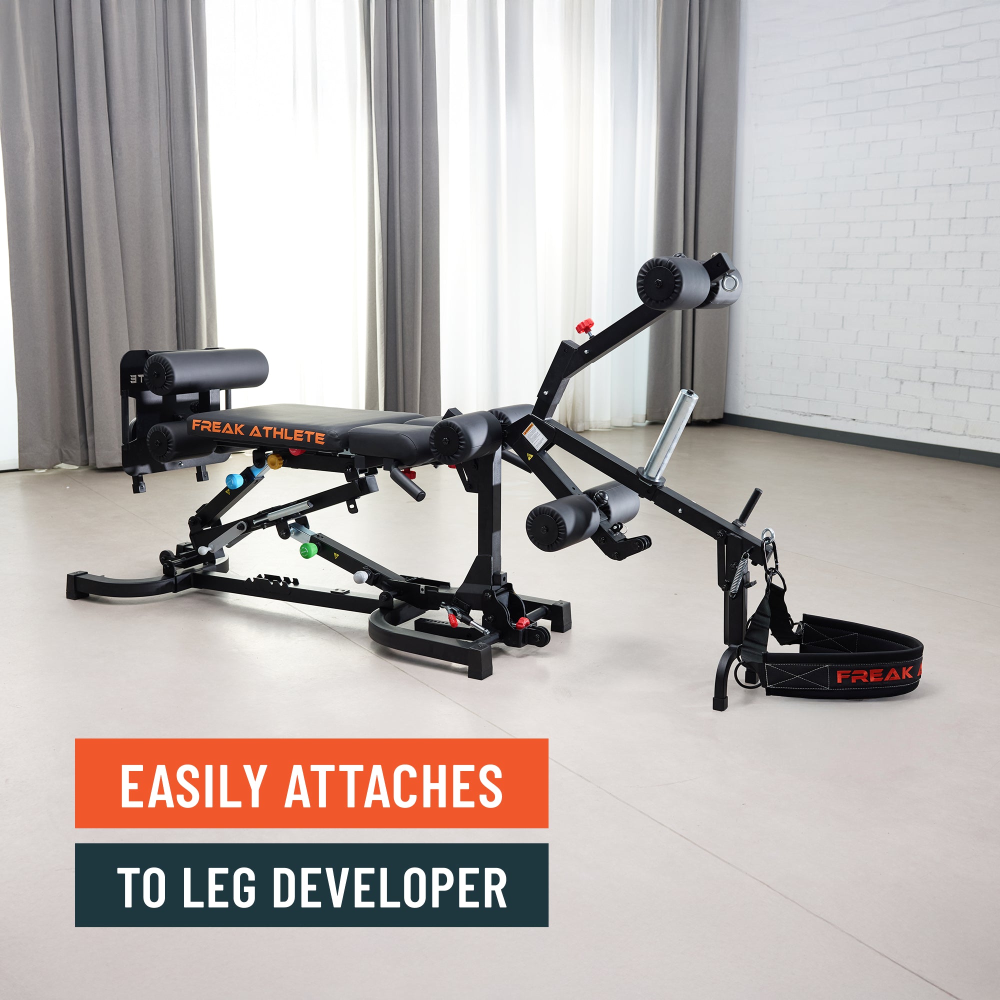 Accessoire pour squat avec ceinture