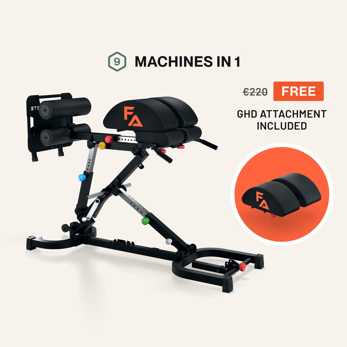 Pro Over Machine Hyper Pro 9 Machines in 1 | Nordic Hyper GHD